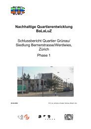 Nachhaltige Quartierentwicklung BaLaLuZ ... - econcept AG