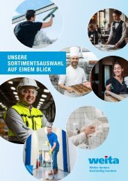 Sortimentsübersicht auf einem Blick