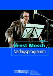 New Title - Ernst Mosch - Musikverlag