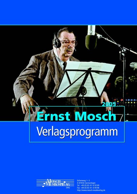 New Title - Ernst Mosch - Musikverlag