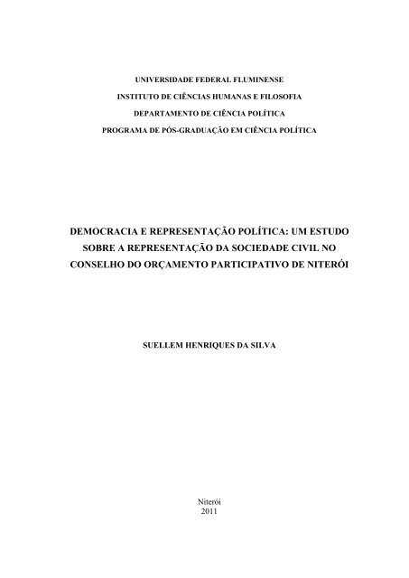 Democracia Participativa – a governabilidade democrático-popular