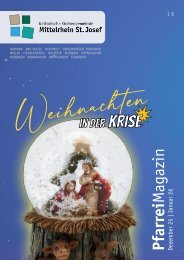 Pfarrmagazin Dezember 2025