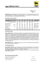 Agip PRECIS CGLP Eni Schmiertechnik GmbH