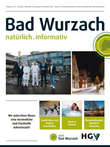 06.12.2025 Bürger- und Gästeinformation Bad Wurzach