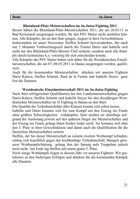 TISCHTENNIS - Abteilung - Polizei-Sportverein Mainz e.V.