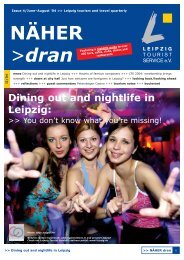 NÄHER >dran - Leipzig Tourismus und Marketing GmbH