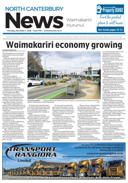 North Canterbury News: December 04, 2025