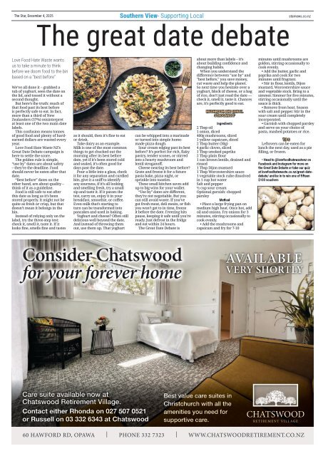 Southern View: December 04, 2025