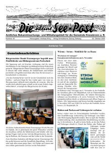 23.10.2025 Die kleine See-Post