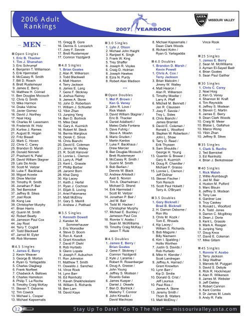 2007 usta missouri valley yearbook_030607.qxp - USTA.com