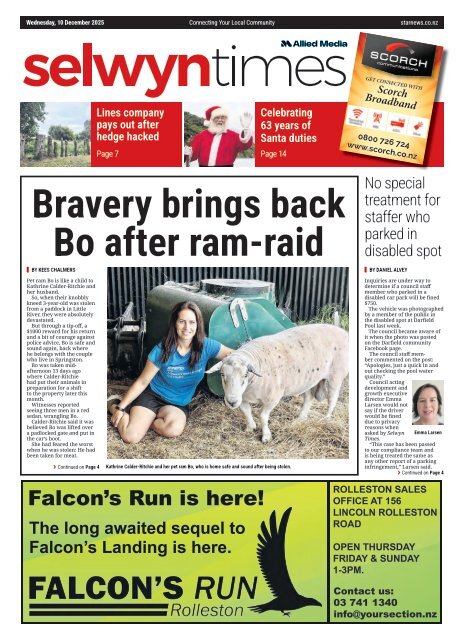 Selwyn_Times: December 10, 2025