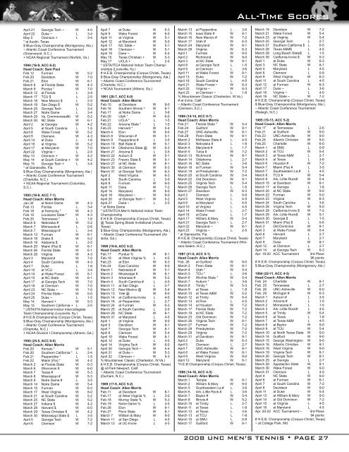 Media Guide - North Carolina