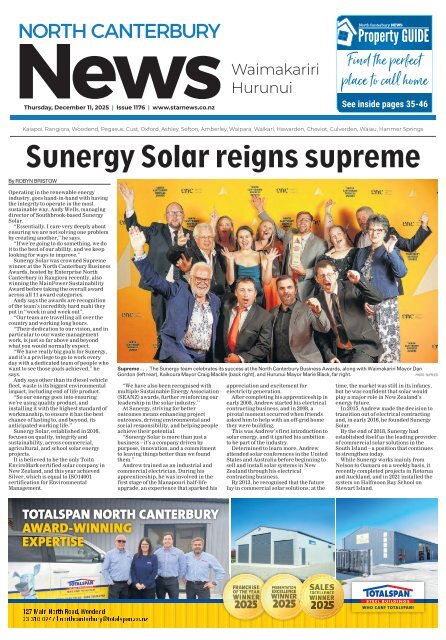North Canterbury News: December 11, 2025
