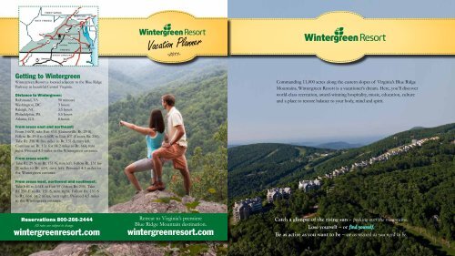Vacation Planner - Wintergreen Resort