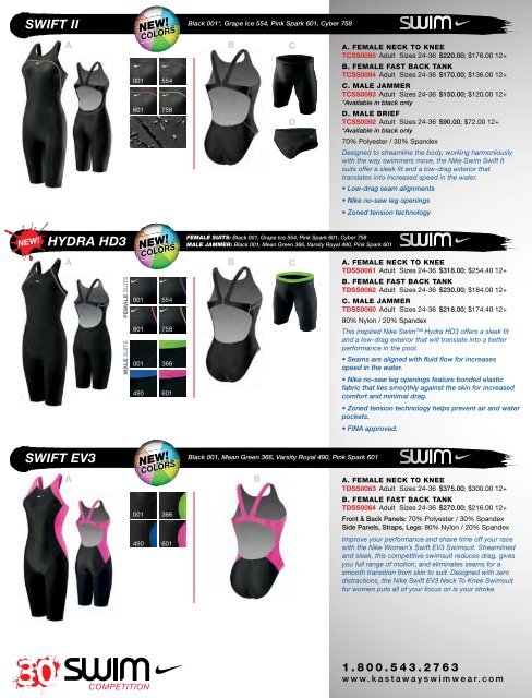 Get our Catalog - Kast-A-Way Swimwear