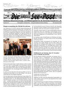 06.11.2025 Die kleine See-Post