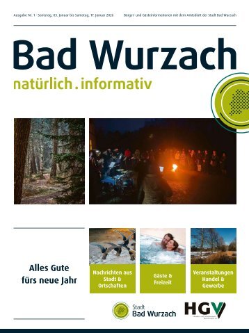 03.01.2026 Bürger- und Gästeinformation Bad Wurzach