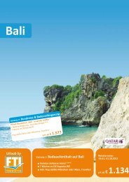 Bali - Komet-Reisen