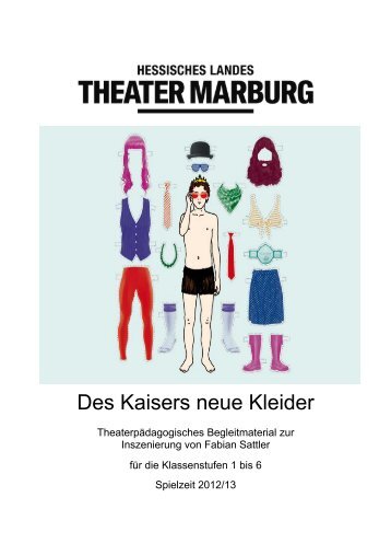 Theaterpädagogisches Begleitmaterial - Theater Marburg