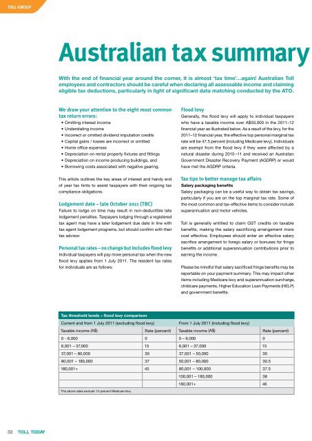 Toll Remote Logistics - TOLL Group