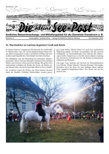 20.11.2025 Die kleine See-Post