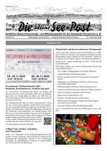 27.11.2025 Die kleine See-Post