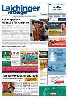 20.12.2025 Laichinger Anzeiger