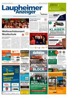 13.12.2025 Laupheimer Anzeiger