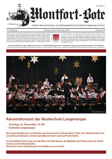 28.11.2025 Montfort-Bote