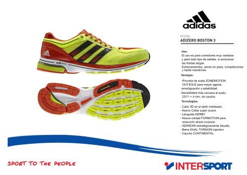 ADIZERO BOSTON 3 - intersport