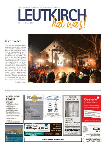 14.01.2026 Leutkirch hat was