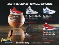 2012 BASKETBALL SHOES Eastbay Team Services