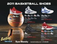 2012 BASKETBALL SHOES - Eastbay Team Services