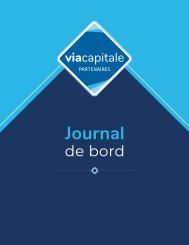 Journal de bord Via Capitale 2025