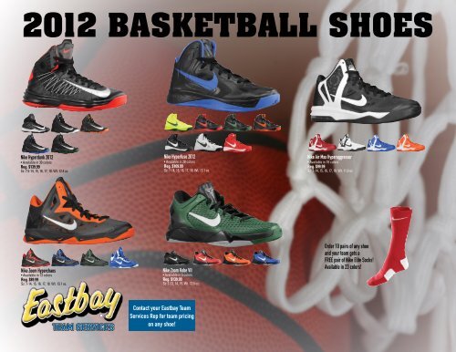 2012 BASKETBALL SHOES - Eastbay Team Services