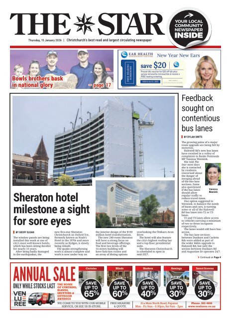 The Star: January 15, 2026