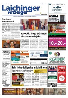 17.01.2026 Laichinger Anzeiger