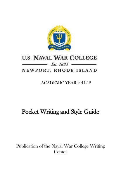 navy writing style guide naval writing guide pdf