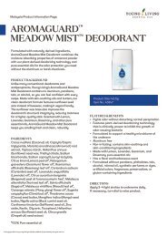 Meadow Mist and Valor Deodorants PIP