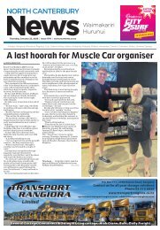 North Canterbury News: January 22, 2026