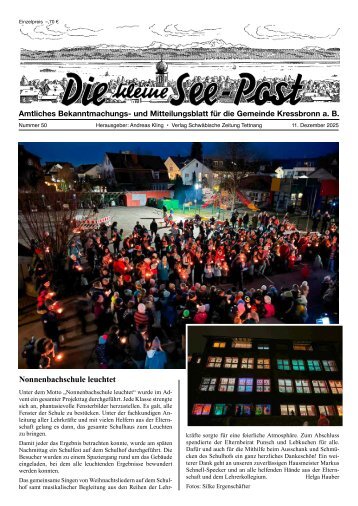 11.12.2025 Die kleine See-Post