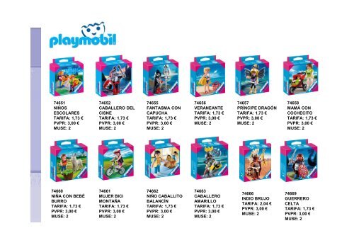 CATÁLOGO PLAYMOBIL - SGEL WEB Clientes