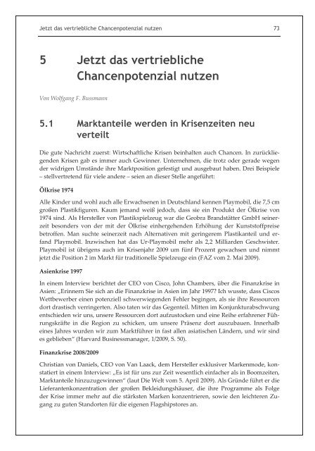 5 Jetzt das vertriebliche Chancenpotenzial nutzen - Mercuri ...