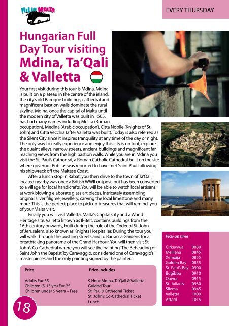 HELLo MALTA HELLo MALTA - Malta Sightseeing