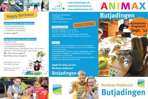 Programm Sept. - Butjadingen