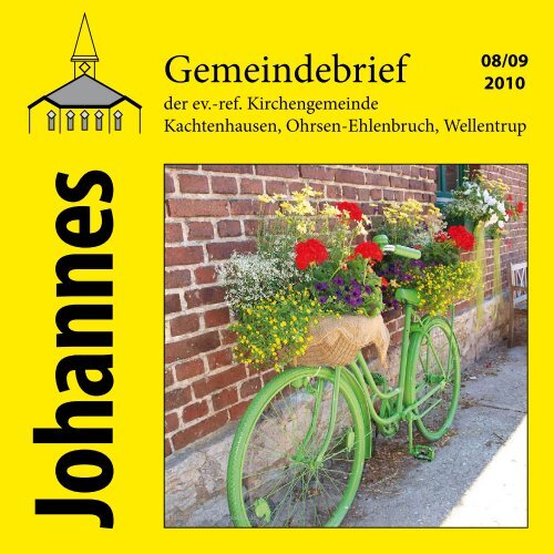 Ausgabe 08-09/2010 - ref. Johannesgemeinde Kachtenhausen