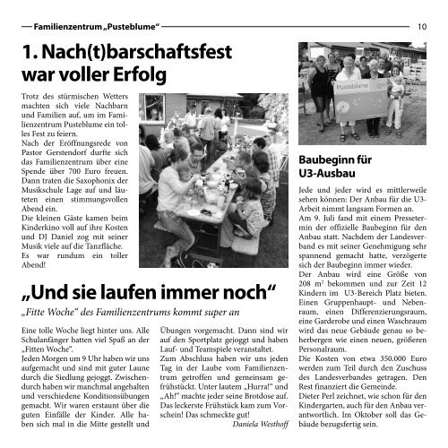 Ausgabe 08-09/2010 - ref. Johannesgemeinde Kachtenhausen