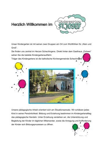 Herzlich Willkommen im Kindergarten St - Schechingen