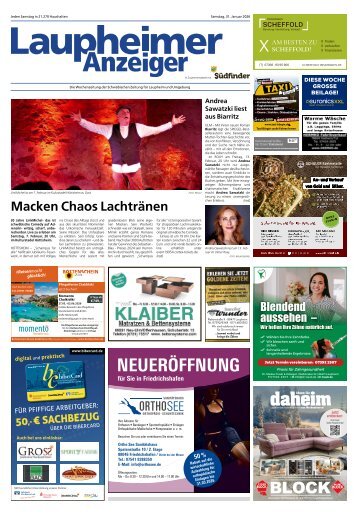 31.01.2026 Laupheimer Anzeiger