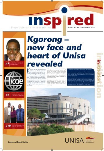 Kgorong - Unisa